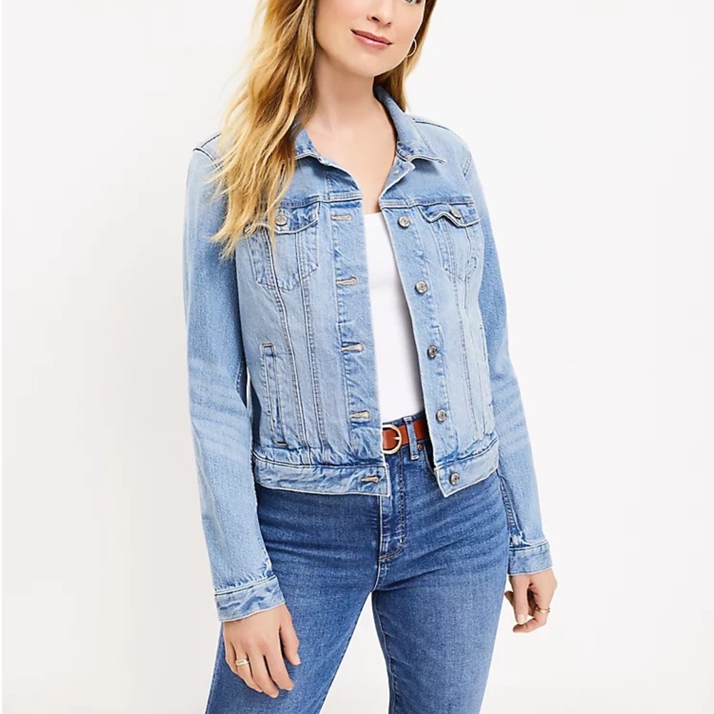 Loft Denim Jacket Light XL